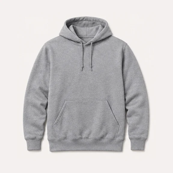 Champion Powerblend Hoodie, shown blank before decoration
