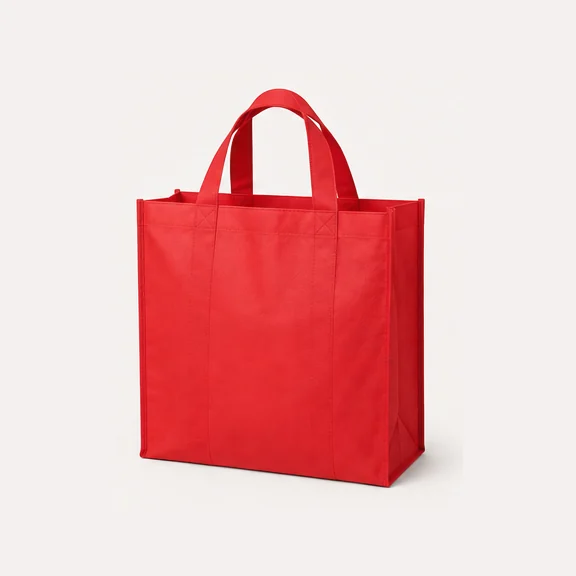 OAD Non-Woven Grocery Tote, shown blank before decoration