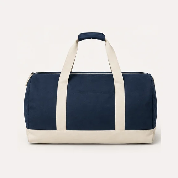 Port Authority Improved Canvas Duffel, shown blank before decoration