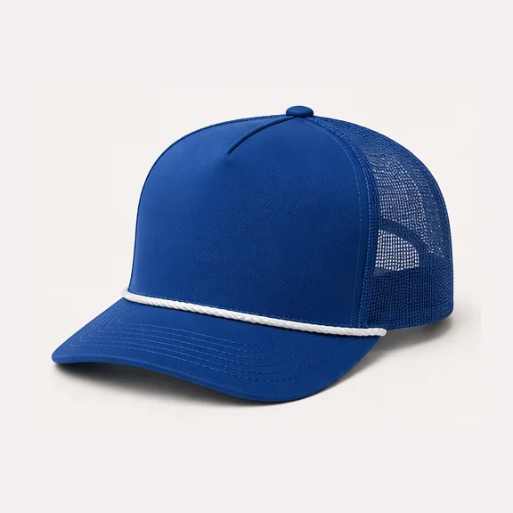 Richardson Rope Sandwich Trucker, shown blank before decoration